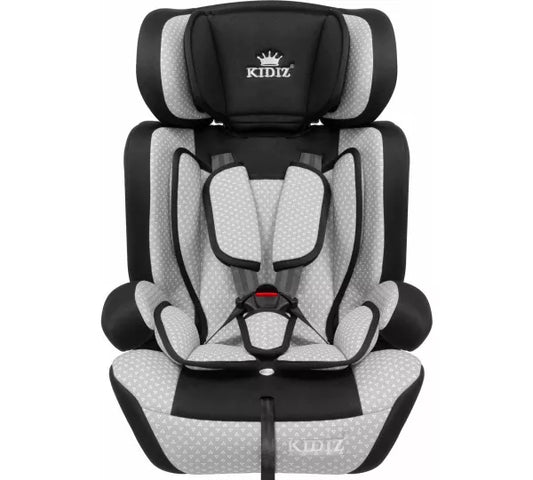 KIDIZ Autokindersitz Autositz Kinderautositz 9-36 kg Gruppe 1+2+3 Kindersitz Grau oder Rot