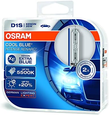 2 x Duo Box D1S Osram Xenarc Cool Blue Intense, 5500 K, Xenon, 35 W