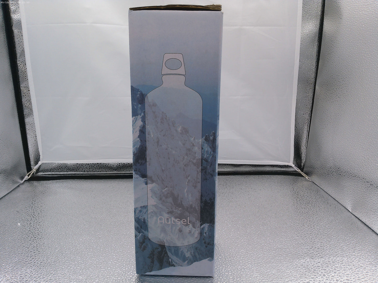 Autsel Sport Alu Trinkflasche 1 mit 2