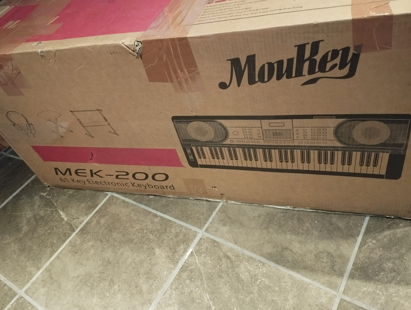 Moukey MEK-200 LED Keyboard