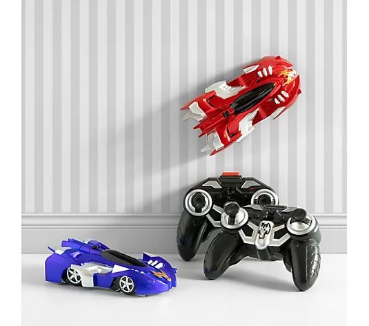 RADICAL RACERS ferngesteuerte Autos für Wand, Decke & Boden 2er-Set